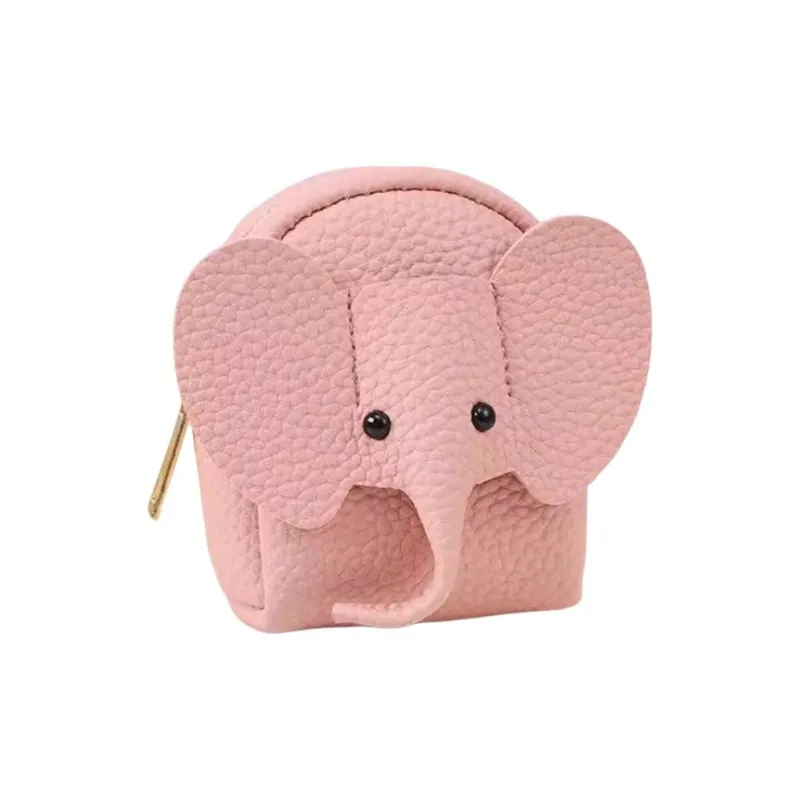 WEIDEYEYAN PU Coin Purse Mini Women's Pink/Black/Beige-1