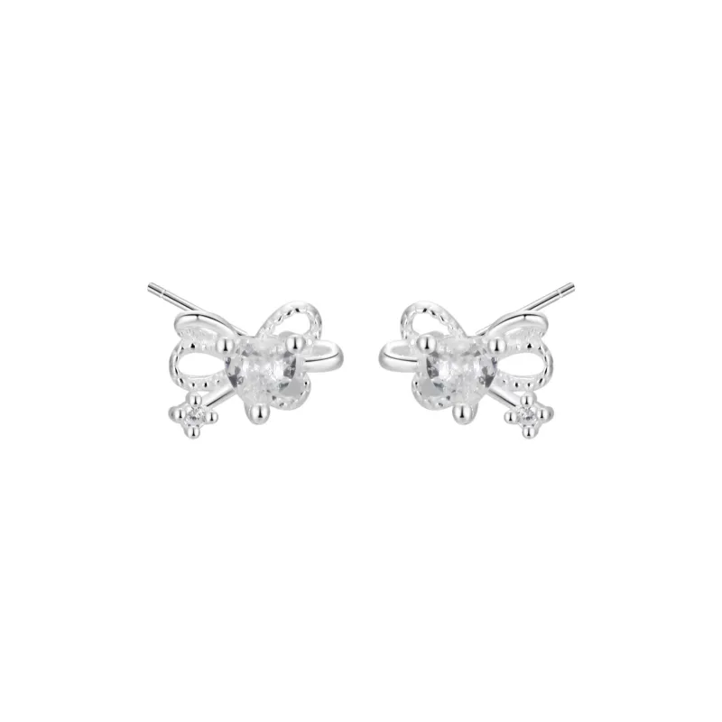 KOOGIS 999 Fine Silver Stud Earrings Women's-0