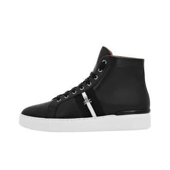 PHILIPP PLEIN High Top Skateboard Shoes Unisex Black
