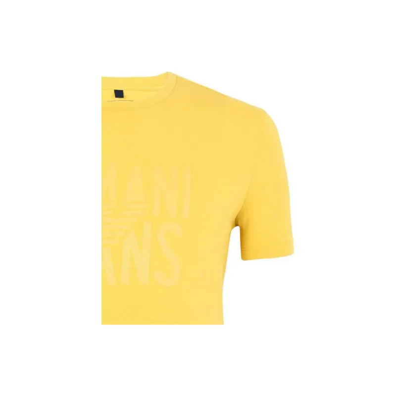 EMPORIO ARMANI T Shirt Men's Yellow-3