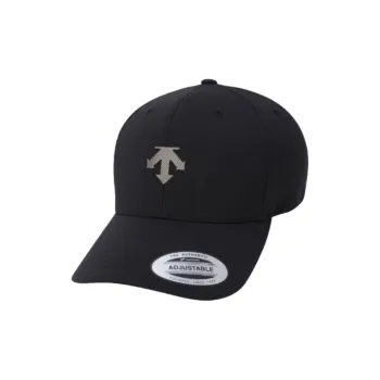 DESCENTE Polyester Baseball Caps Unisex Black