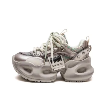 MATA Height Increasing Low Top Chunky Sneakers Women's