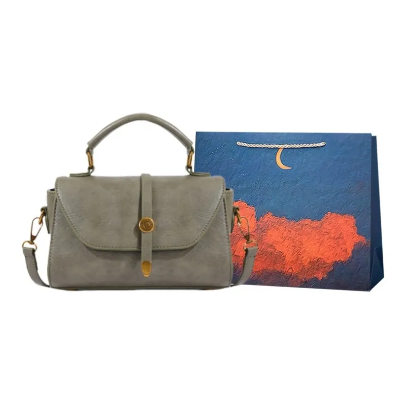 Elsvet PU Crossbody Handbag Women's White/Silver/Brown/Green-17