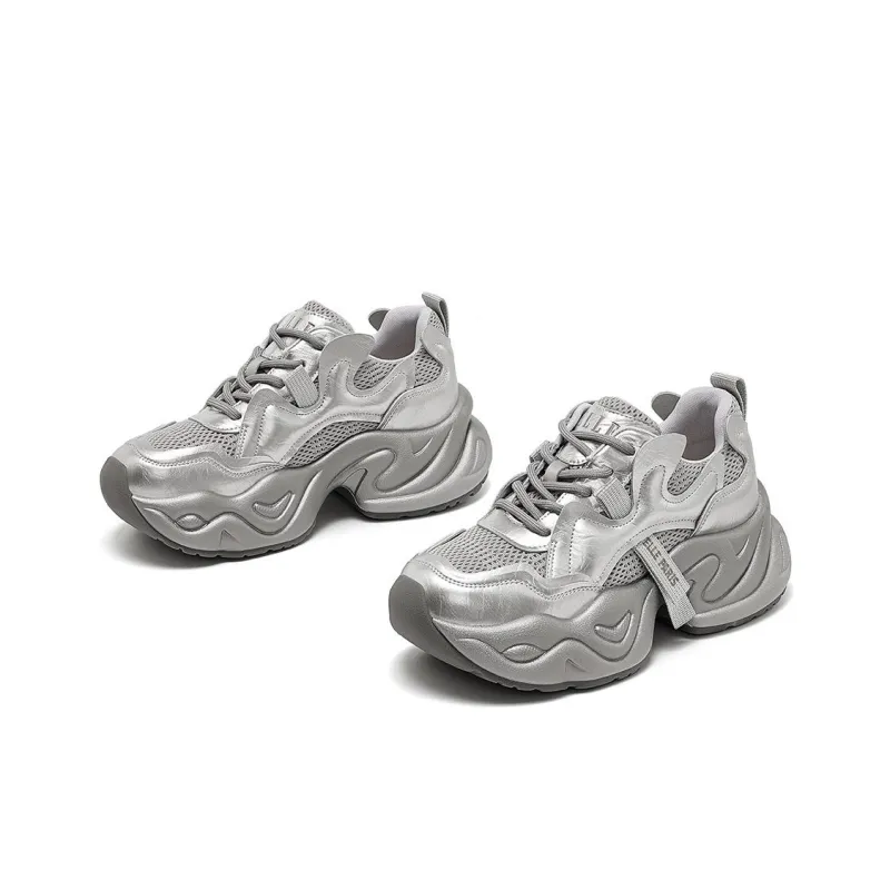 ELLE Low Top Chunky Sneakers Women's-14