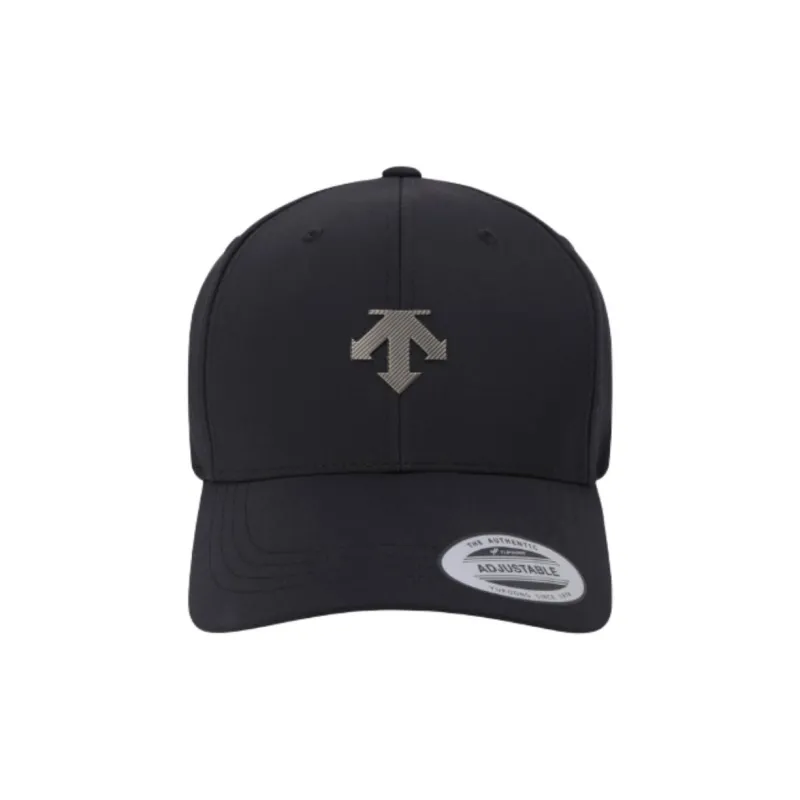DESCENTE Polyester Baseball Caps Unisex Black-1