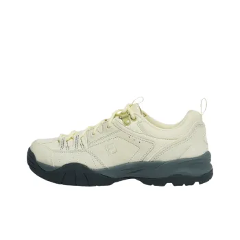 FILA Peyto Anti Slip Wear Resistant Low Top Casual Shoes Unisex Light Yellow