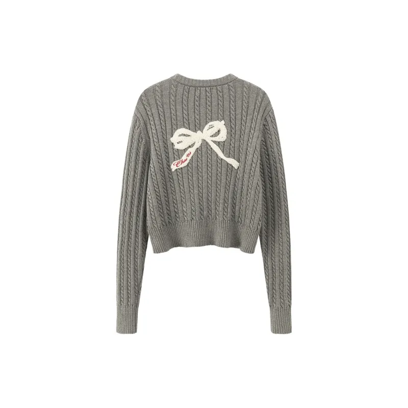 CHUU Knitwear Women's Vintage Red-6