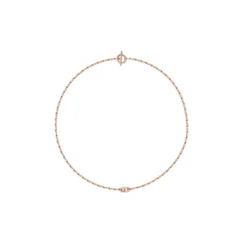 HERMES Rose Gold Necklaces Women's Gold