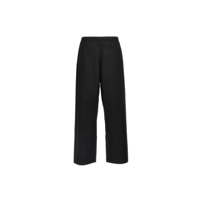 Sleeper Shirt Matching Set Men's Black-2