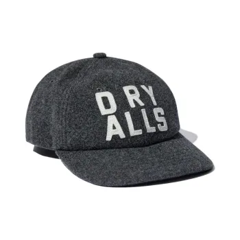 HUMAN MADE Wool Baseball Caps Men's Charcoal Gray