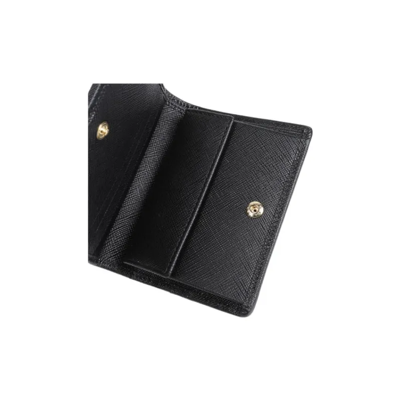 PRADA Nylon Wallet Women's Black-5