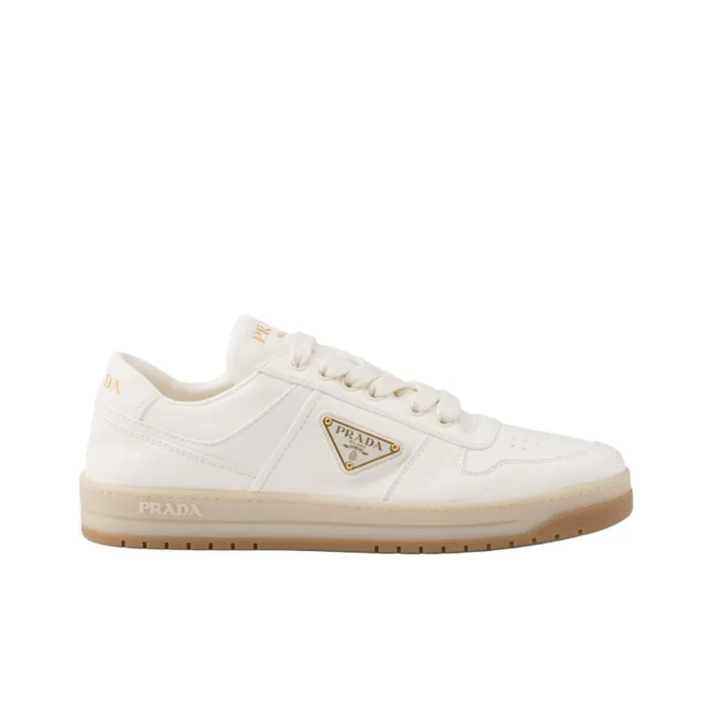 PRADA Downtown Leather Sneakers-1
