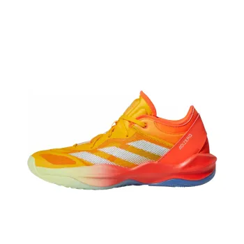 Adidas Adizero Select 2.0 Anti Slip Wear Resistant Low Top Basketball Shoes Men's Orange Yellow