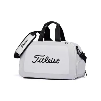 TITLEIST Polyurethane Handbag Unisex White & Black