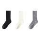 Fall Winter Pure Wool Socks Combination (Black+White+Gray)