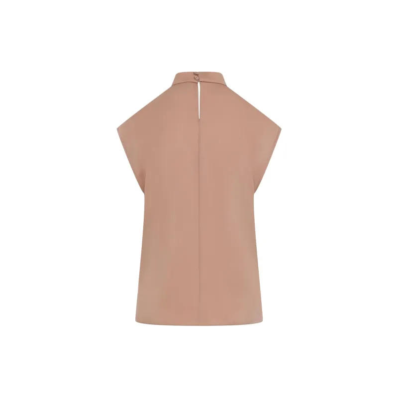 GIORGIO ARMANI Blouse In Washed Silk Double Georgette-1