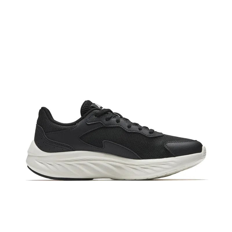 Anta Lightweight And Breathable Low Top Casual Running Shoes Women's Black-1