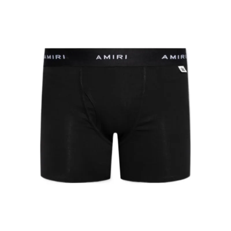 AMIRI Logo waistband Cotton Boxers-0