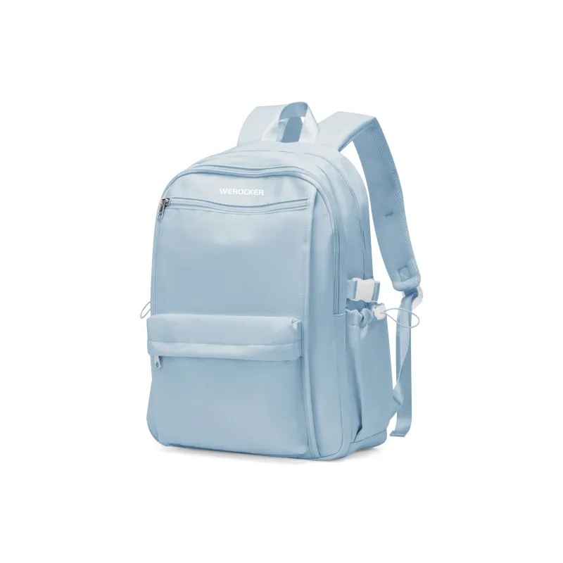 Werocker Fabric Backpack Laptop Bag Backpack Regular Unisex Multicolor-11