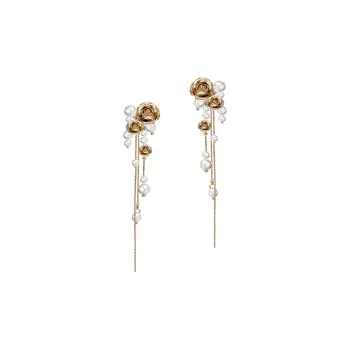 Masw Copper Alloy Earrings Women's