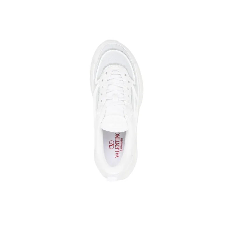 Valentino VLogo Signature Low Top Casual Shoes Women's White-4