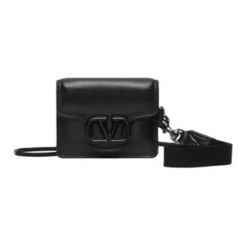 Valentino GARAVANI Sheepskin Wallet Men's Black