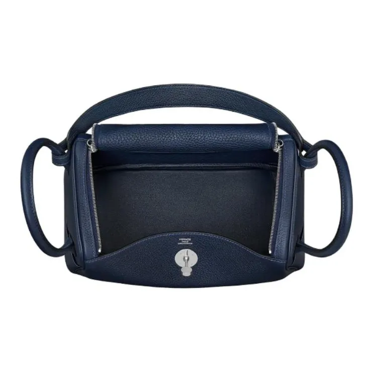 HERMES Lindy Evercolor Calfskin Handbag, Shoulder Bag Women's-2