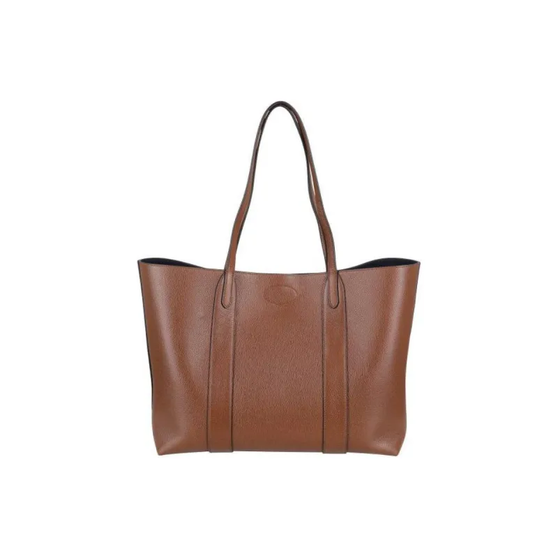 Mulberry Bayswater Pailen Fiber Tote Bag Shopping Bag Handbag Shoulder Bag Women's Oak-2