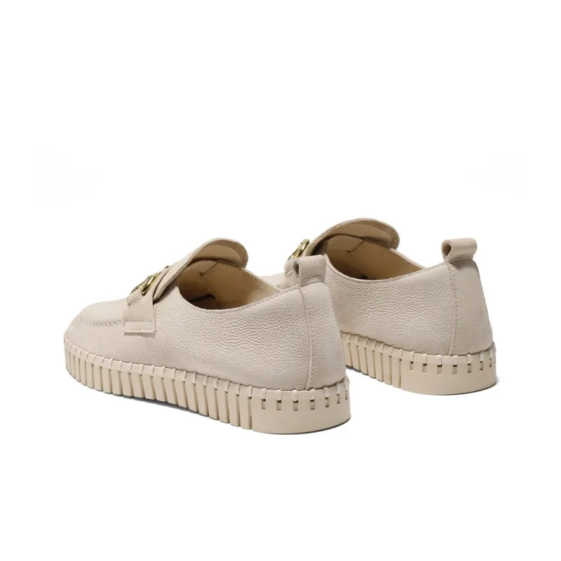 BELLE Loafers Women's Earth Yellow Beige-7