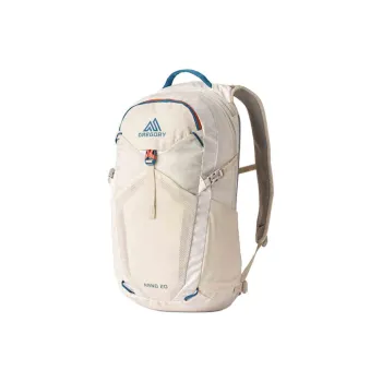 GREGORY Nylon Backpack Unisex Pink Mist White