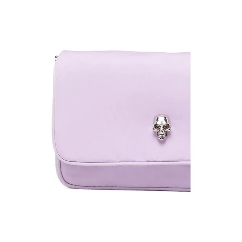 Alexander McQueen Polyester Chain Shoulder Bag Crossbody Bag Women's Purple-2