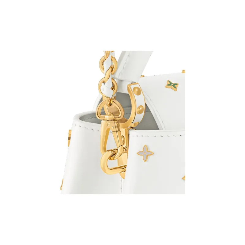 LOUIS VUITTON X Takashi Murakami Capucines Mini White-1