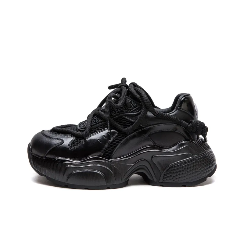 MATA Height Increasing Low Top Chunky Sneakers Women's-4
