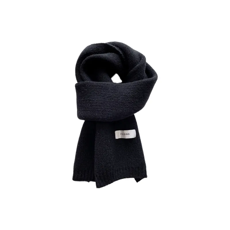 Youyoulan Polyester Knit Scarves Unisex-0