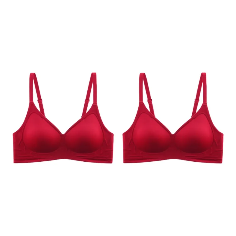 Lanza Bra Women's 2 Pack Burgundy-0