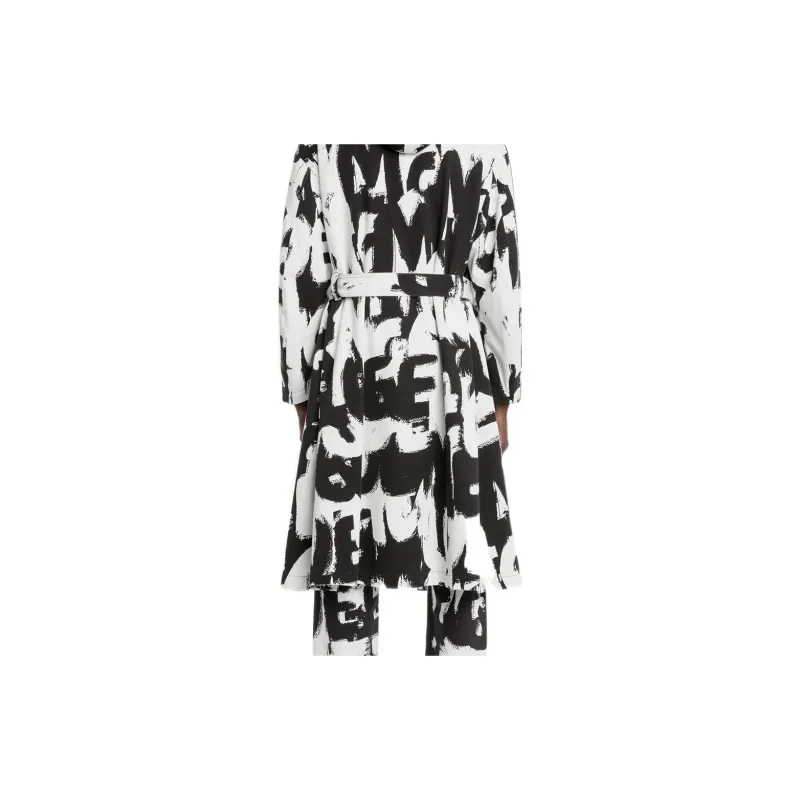 Alexander McQueen SS22 Trench Coat Men's White-5