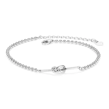 Heart Grass S925 Silver Bracelets Women's