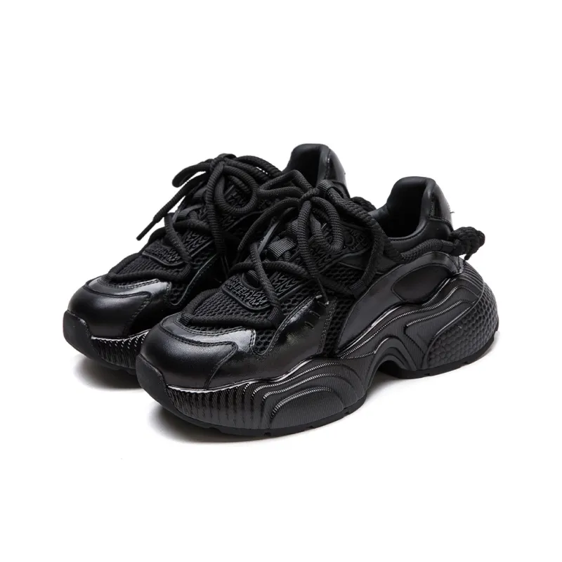 MATA Height Increasing Low Top Chunky Sneakers Women's-6