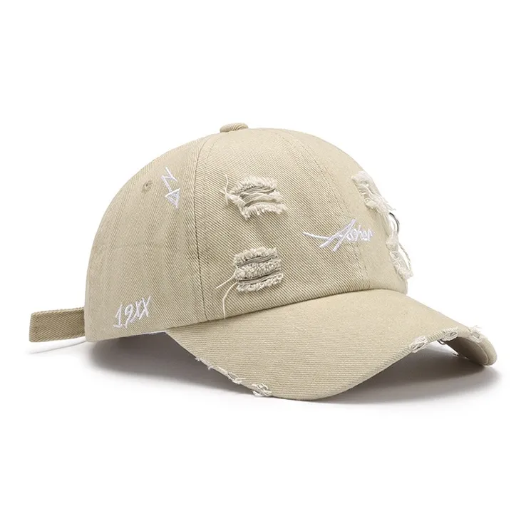 Lanza Cotton Baseball Caps Unisex-4