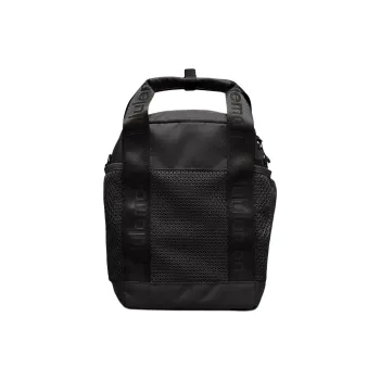 Lululemon Polyester Backpack Crossbody Bag Shoulder Bag Handbag Mini Unisex Graphite Gray & Black