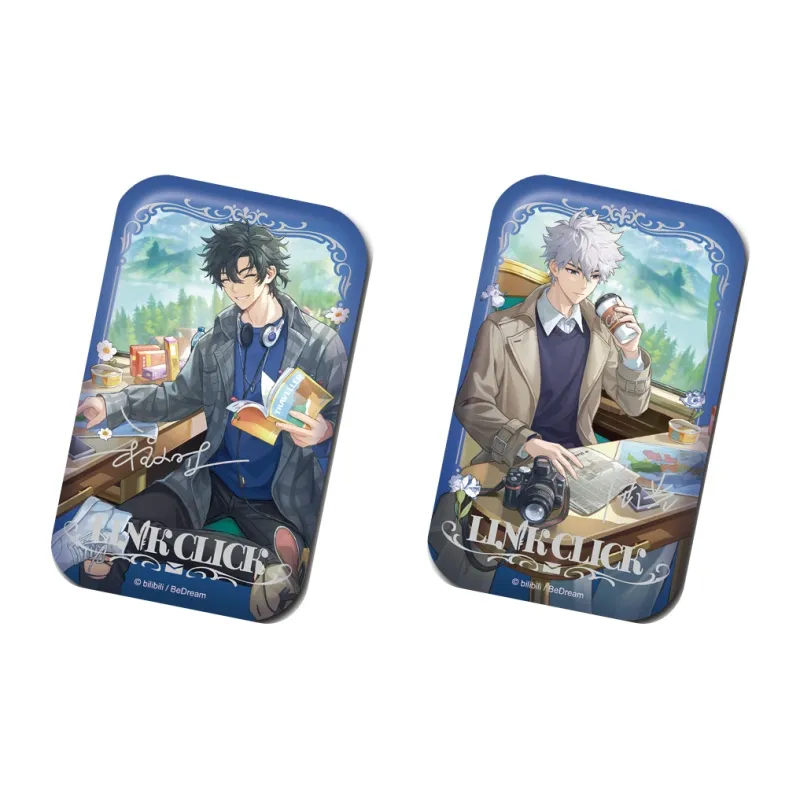 March·Monster 'Link Click' Animation Yidu Lai Xin, Collection, Square Set, Cheng Xiao Shun, Lu Guang Badges-0
