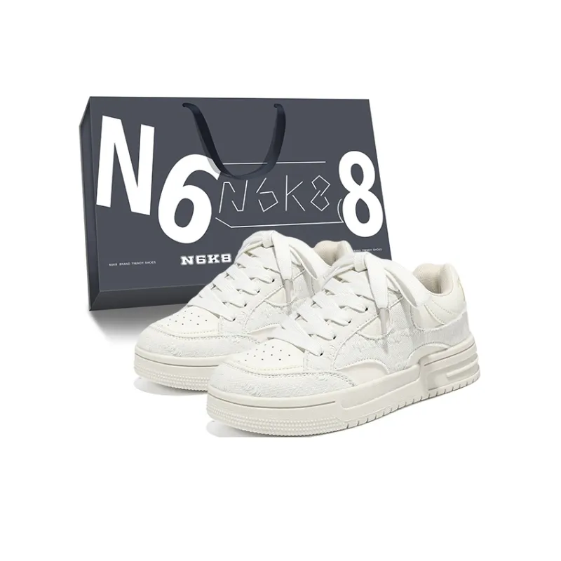 N6K8 Warm Slip-Resistant Low-Top Skateboard Shoes Unisex-0