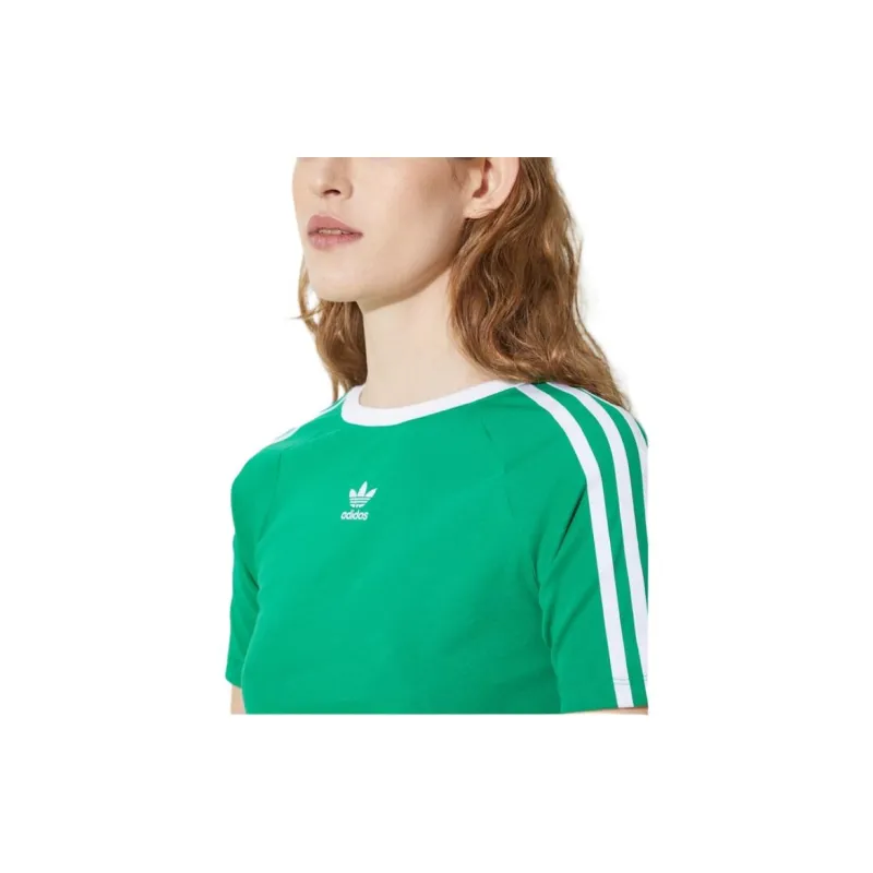 Adidas Originals T Shirt Women's Green-4