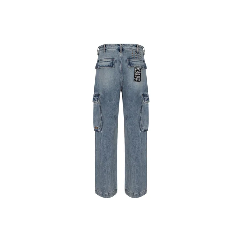 Ksubi Cargo Pants Men Blue-1