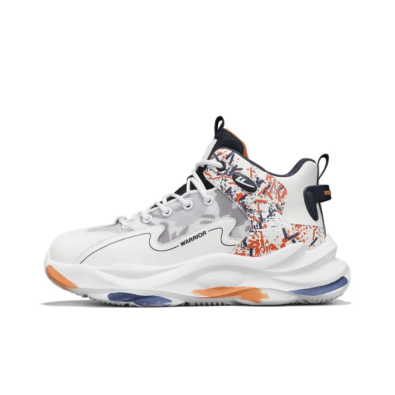 Warrior Cushioning Support Wear-Resistant Basketball Shoes Men's-8