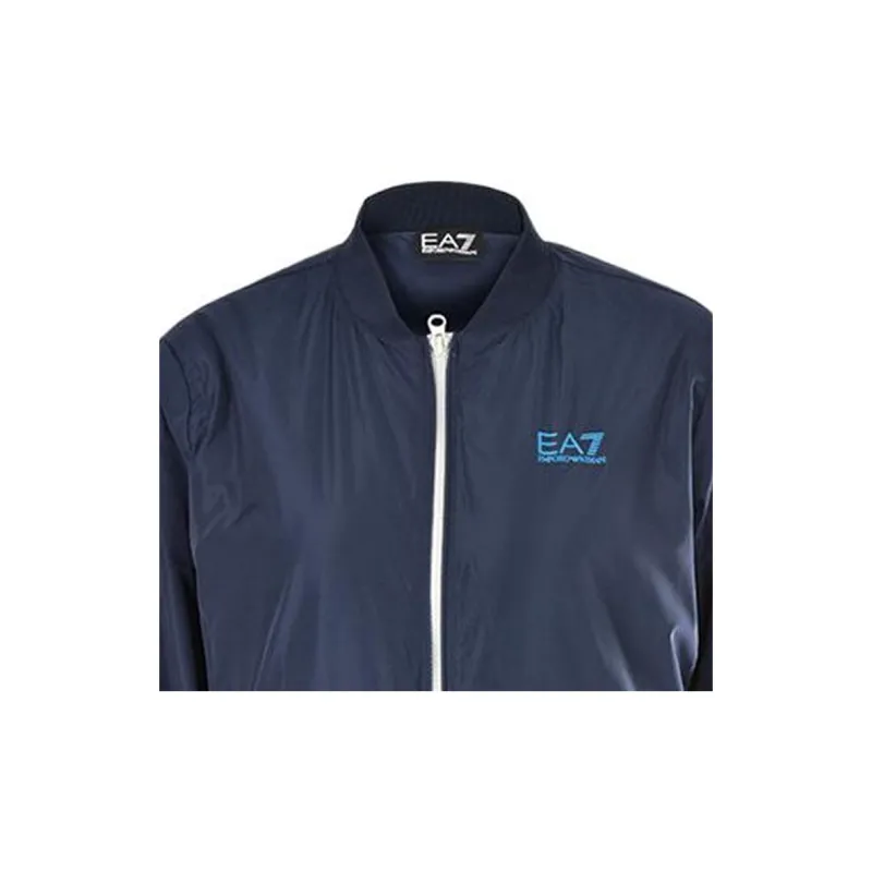 EMPORIO ARMANI EA7 Jackets Women's Blue-3
