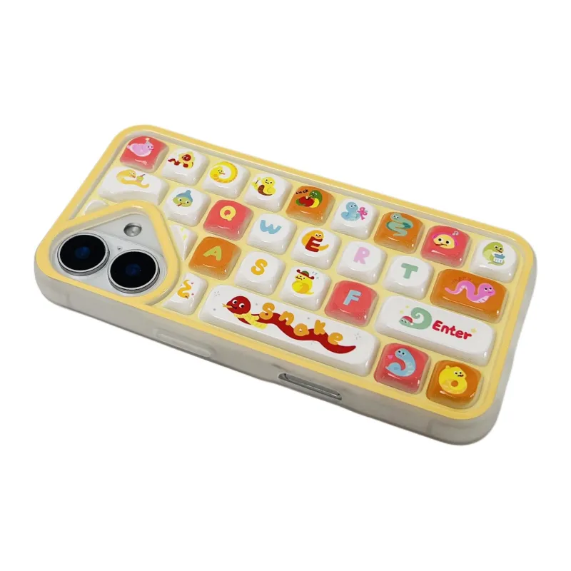 Wei Xin TPU Material Penguin Snake Phone Cases Compatible With IPhone 16/15 Pro Max/Apple 13/14 Pro Max Collection-15