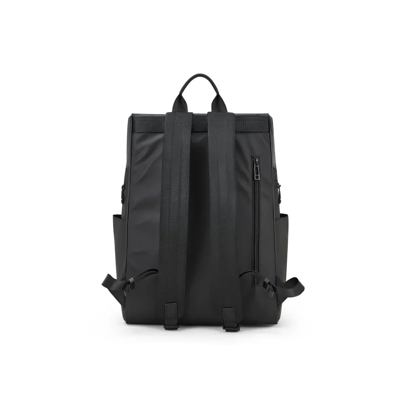 ROBERTA DI CAMERINO Fabric Backpack Men's Black/Gray/Khaki-10