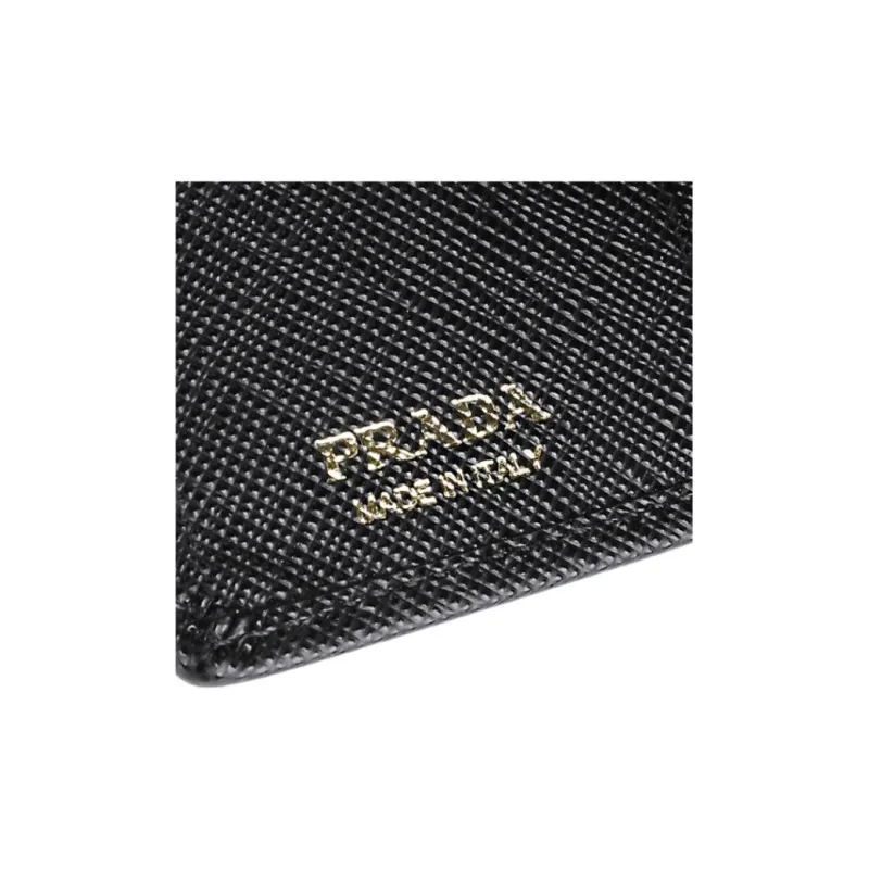 PRADA Nylon Wallet Women's Black-7