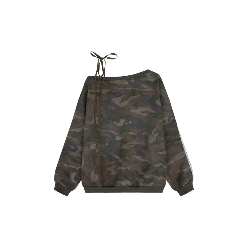 UNIFREE Sweatshirt Women's Green Camouflage-1
